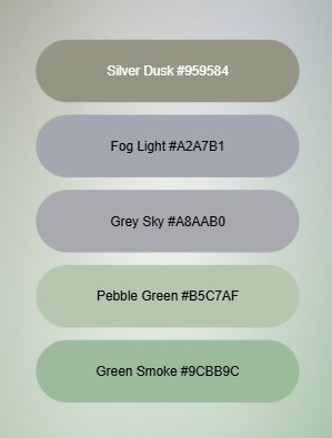 Elegant color themes for home